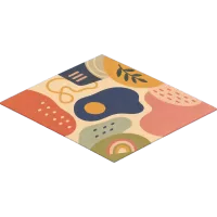 abstract art carpet (Back)