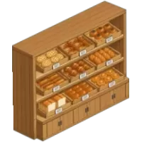 Bakery Display Shelf