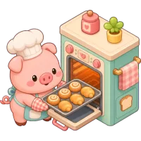 baking pig