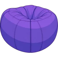 bean bag chair (Back)