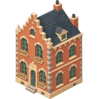 belgian brick house