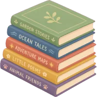 book stack