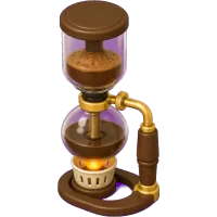 Brewing Coffee Siphon