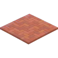 brick paver flooring (Back)