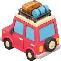 Camping SUV (Back)
