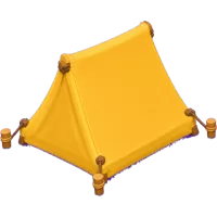 Camping Tent (Back)