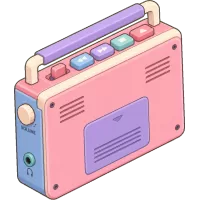 cassette player (Back)