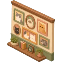 cat themed artwork