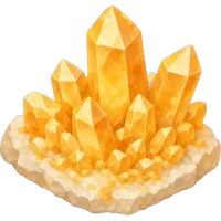 citrine cluster