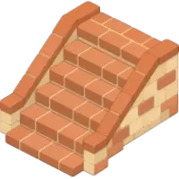 Cozy Brick Steps