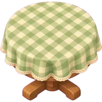 Cozy Checkered Table