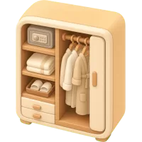 Cozy Hotel Closet