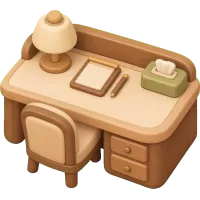 Cozy Hotel Desk