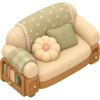 Cozy Reading Sofa
