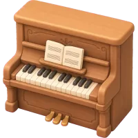 Cozy Upright Piano