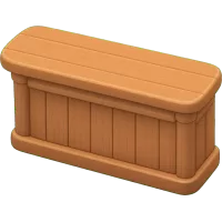 Cozy Wooden Counter