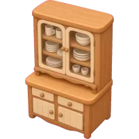 Cute Dish Cabinet