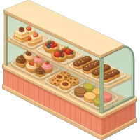 display case (Back)