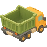 dump truck (Back)