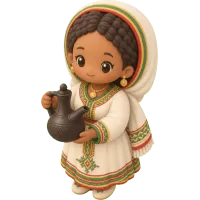 Ethiopian Coffee Lady