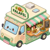 falafel food truck