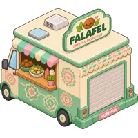 falafel food truck (Back)
