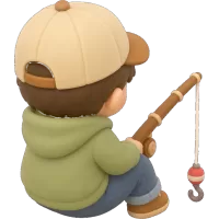 Fishing Boy (Back)