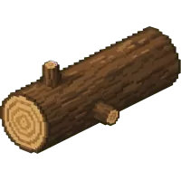 floating log