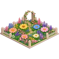 flower garden straight