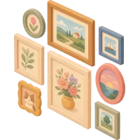 framed photographs