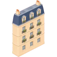 french townhouse (Back)