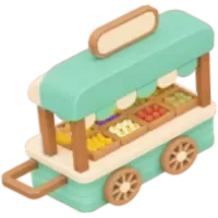 fruits shop (Back)