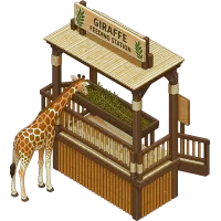 Giraffe feeding station (Back)