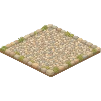 gravel walkway flooring
