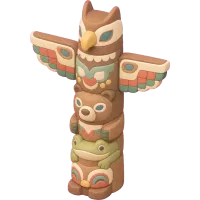 Happy Totem Pole