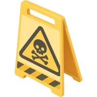 hazardous material sign