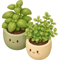 herb pots