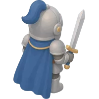 knight in armor (Back)