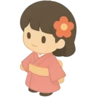 Little Kimono Girl