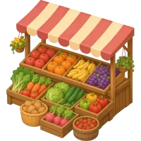 market stall