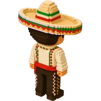 Mexican Boy in Traditional Dress (Back)