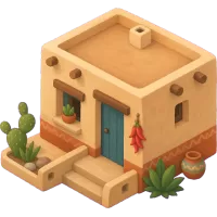 mexican pueblo house