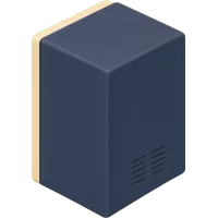 mini fridge (Back)
