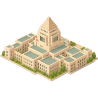 national diet building (Back)
