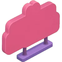 neon love hotel sign (Back)