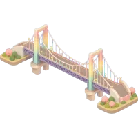 odaiba rainbow bridge (Back)