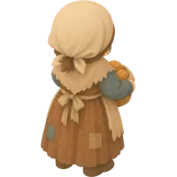 peasant woman (Back)