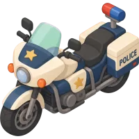police motorcycle