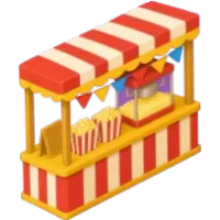 Popcorn stall (Back)