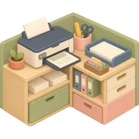 printer station